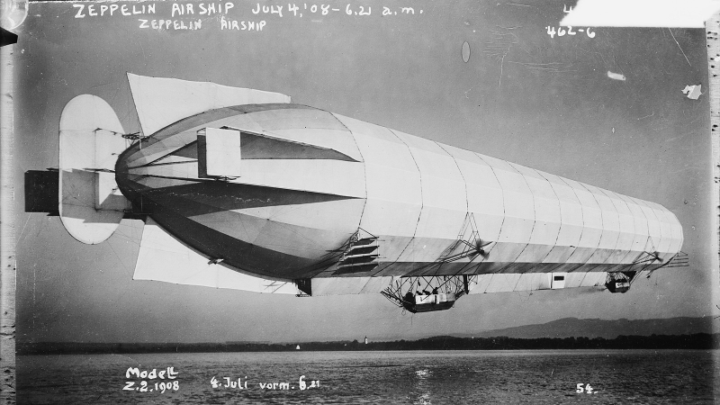 Illustration for article titled La era de los dirigibles: así fue el inicio de la aviación